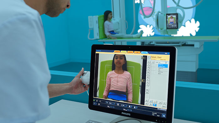 Equipo de radiograf&iacute;a, DigitalDiagnost, Ambient Experience