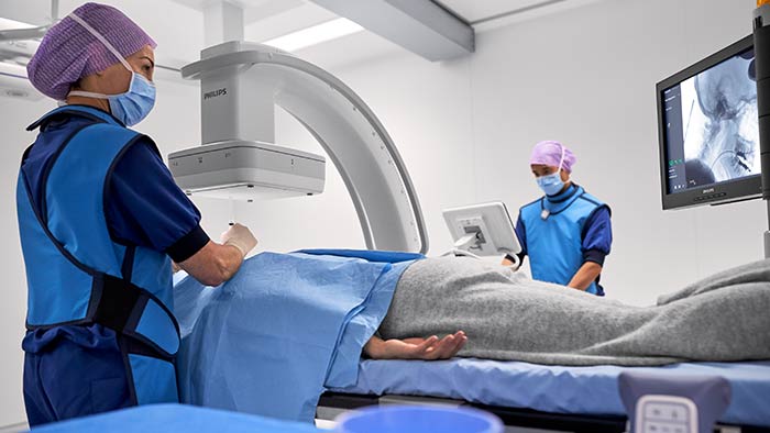 Arcos de quirófanos para el tratamiento del dolor