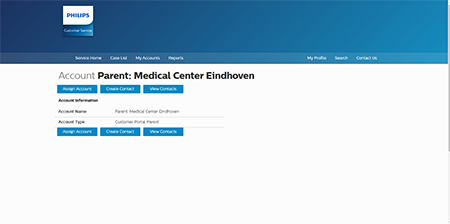 &iquest;C&oacute;mo puedo crear cuentas de CPU como administrador del portal del cliente?