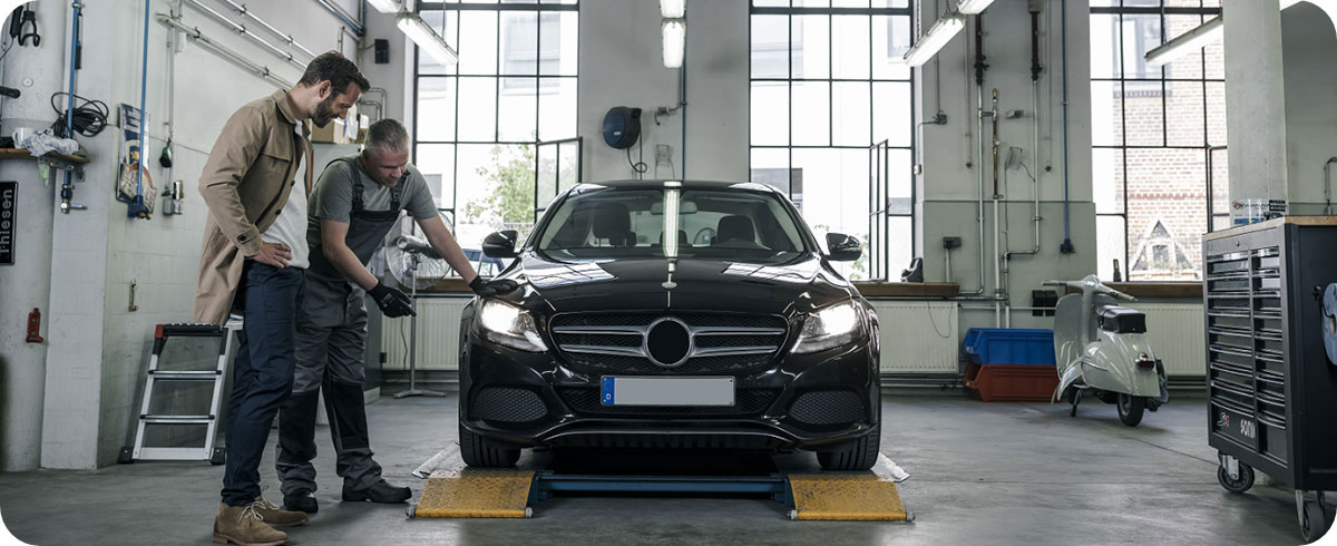 página de asistencia para automóviles