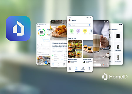 Philips HomeID App, für Rezeptvorschläge