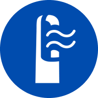 Icono de 3 en 1 con calefacci&oacute;n y refrigeraci&oacute;n