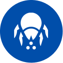 Icono de ácaros del polvo